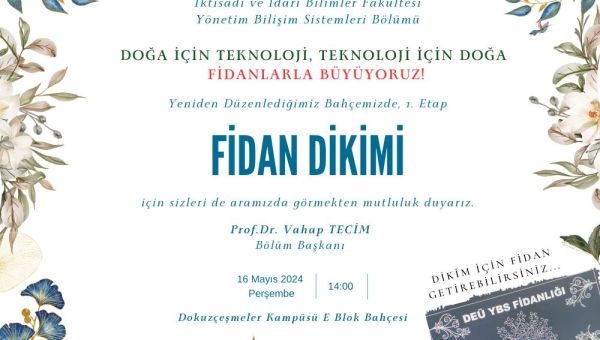 YBS Fidan Dikim Şenliği
