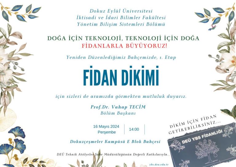 YBS Fidan Dikim Şenliği