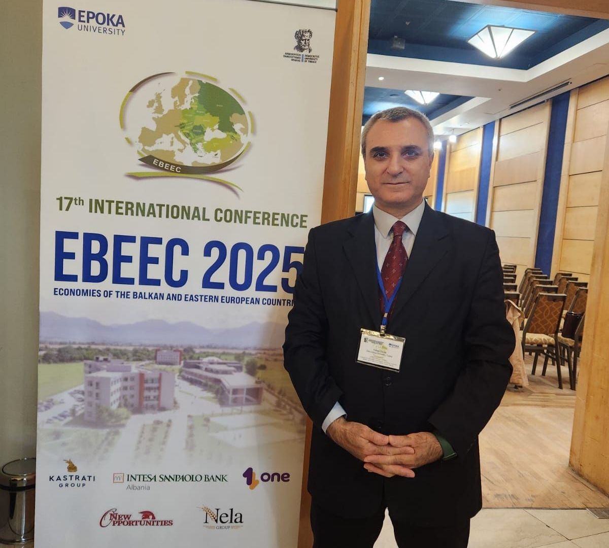 YBS Enstitüsü EBEEC 2025 için Tiran’da